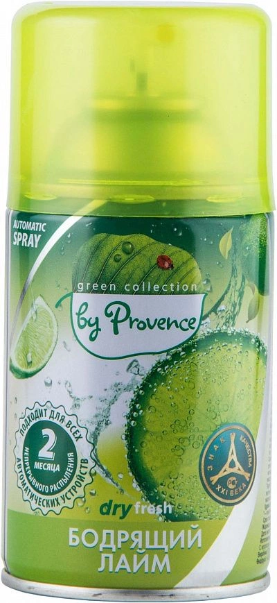 Сменный баллон универсальный "By Provence" Бодрящий лайм 250мл (12шт-уп) Сменный баллон универсальный "By Provence" Бодрящий лайм 250мл (12шт-уп)