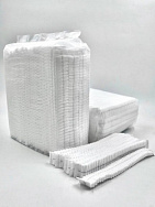 Шапочка - шарлотка белая - 100шт (20уп*кор)