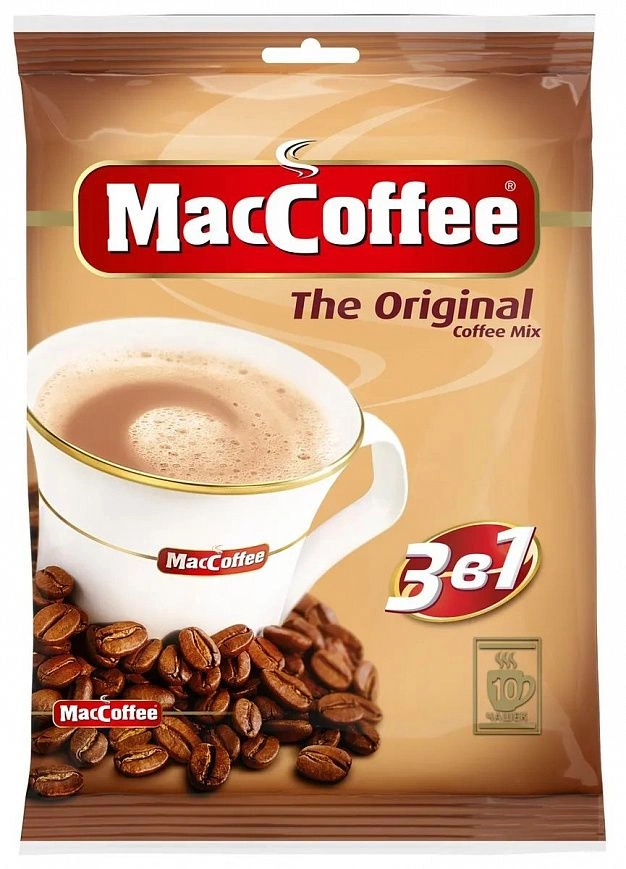 Напиток кофейный растворимый 3 в 1 "Маккофе" 10шт (10шт-уп)