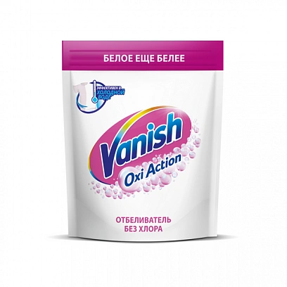 Vanish - 1кг для Белого, порошок отбеливатель белья (6шт*кор)  Vanish - 1кг для Белого, порошок отбеливатель белья (6шт*кор)