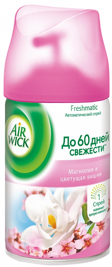 Сменный баллон "Airwick" Магнолия и вишня 250мл (6шт в упак)