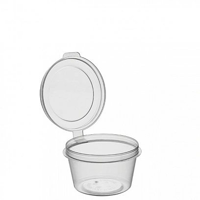 ВЗЛП С 30 Соусник 30мл - 80шт круглый с крышкой PP (24уп*кор) 