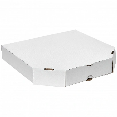 Коробка для пиццы 25х25 Белый / Крафт микрогофра (100шт)