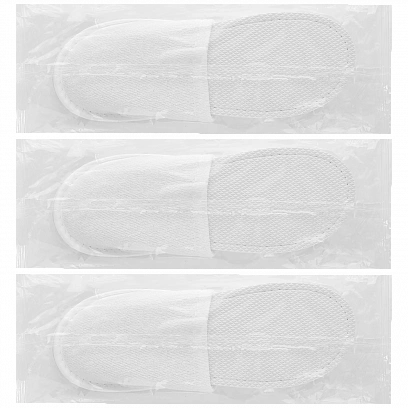 Тапочки Бизнес махра - закрытый мыс  ЭВА-5  (150пар в кор) МК