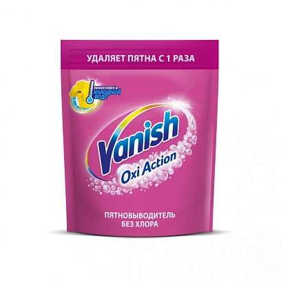 Vanish - 1кг для Цветного, порошок для удаления пятен (6шт*кор) 