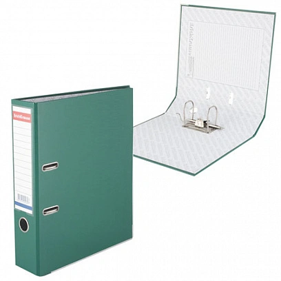 Папка регистратор Стандарт 70мм - Зеленая Erich Krause (20шт*кор)