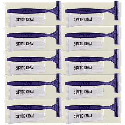 Lucio - Marrone Бритвенный набор [300шт]