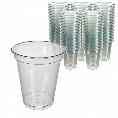 Шейкер 300мл - 100шт стакан СкП (12уп*кор) PET