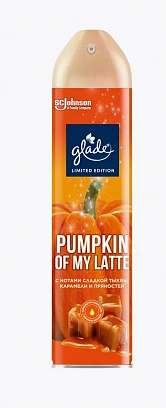 Glade - Тыква, карамель, пряности | освежитель воздуха 300мл (12шт*кор) 