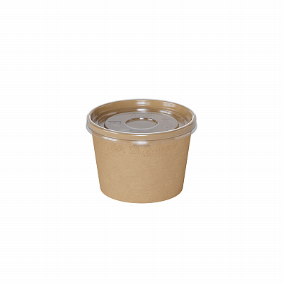 Коробка 1EA OneBowl 380мл Супник крафт [550шт]