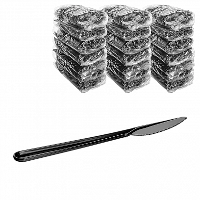 Premium Черный нож - 50шт пластиковый (50уп*кор)
