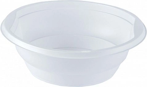 Тарелка пластиковая суповая 500мл 50шт PP "ПолиЭР" (20шт-уп) 
