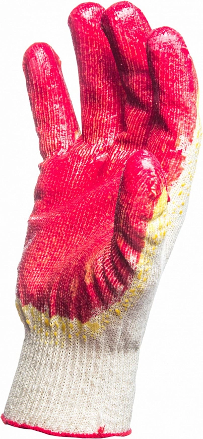 ХБ с Латексом перчатки - 10пар (30уп*кор) ХБ с Латексом перчатки - 10пар (30уп*кор)