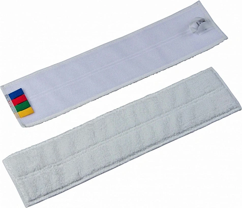 Моп липучка 40см микрофибра плотная - Белая 