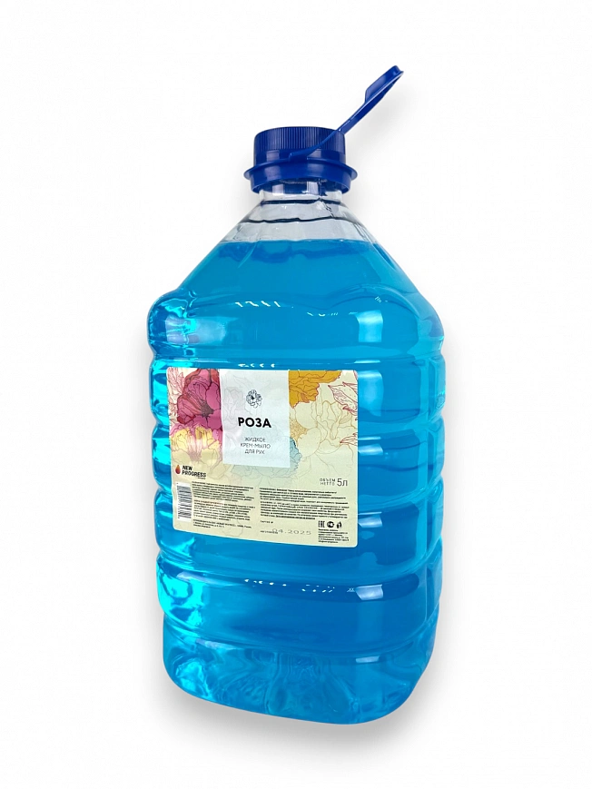 ЖМС Роза Голубая Жидкое мыло 5л, эконом (3шт*кор) в PET мк