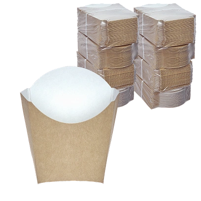 DE Fry коробка для картофеля фри M - 50шт (24уп*кор)