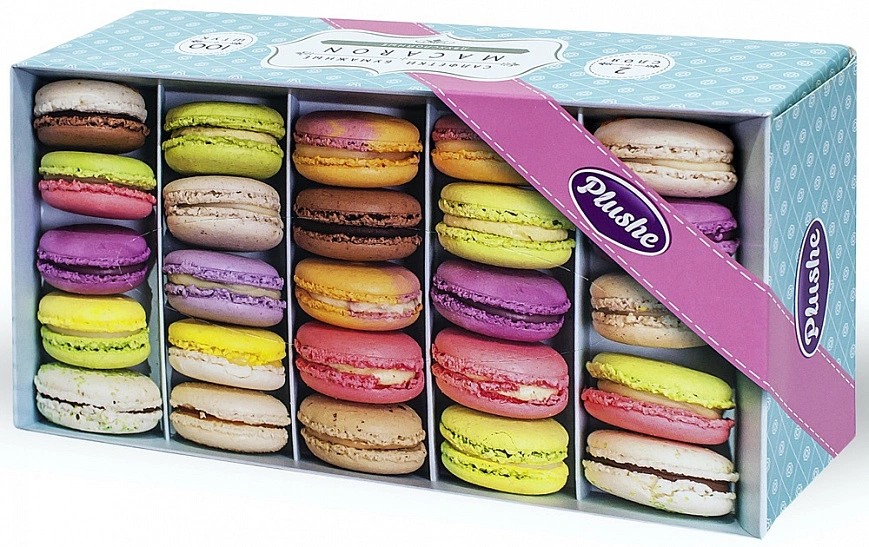 Plushe салфетки в Коробке белые 2сл 100л (35уп*кор) 