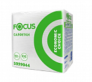 FOCUS ECONOMIC Cалфетки 24х24 1сл Белые 100л - [24шт] 