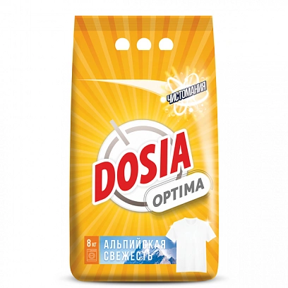 DOSIA - 8кг для Белого, стиральный порошок (2шт*кор)