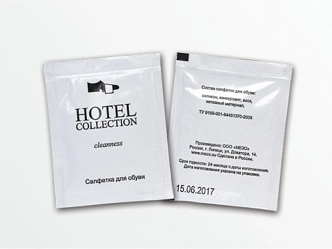 "Collection" салфетка для обуви /750шт/