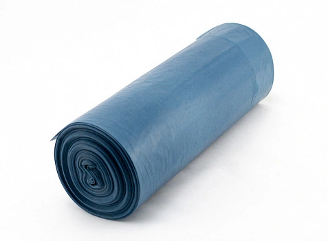 Пакет для мусора Прочный 180л - 25шт в рул. серо-синий (4шт*кор) 90х110