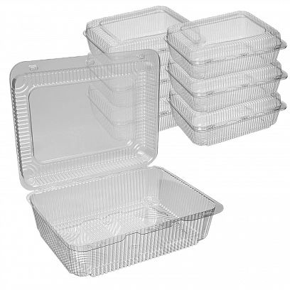 РК 80 Контейнер с крышкой 3100мл - [200шт] 238х172х85 