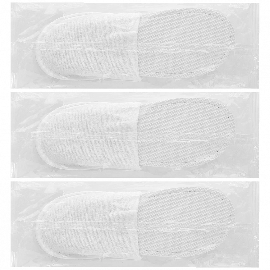 Тапочки Бизнес эва-5 махра - закрытый мыс (150пар*кор) мк