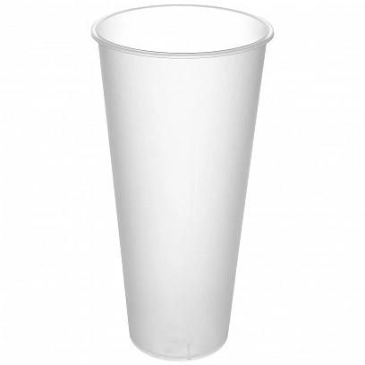 Стакан пластиковый Bubble Cup 650мл Матовый - 10шт (PP) "Комус" (20шт-уп)