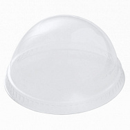 Крышка для шейкера Купол без отверстия 50шт в упак (PET) ПолиЭР (20уп в кор)