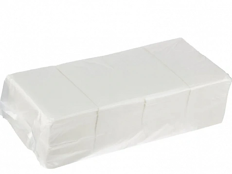 Plushe салфетки 33х33 2сл Белые 1/8 сложение 200л - [7шт]