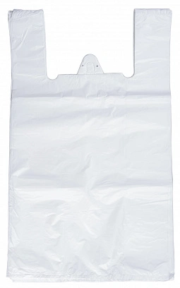 Пакет Майка 28х50 - 500шт белый б/н (4уп*кор)