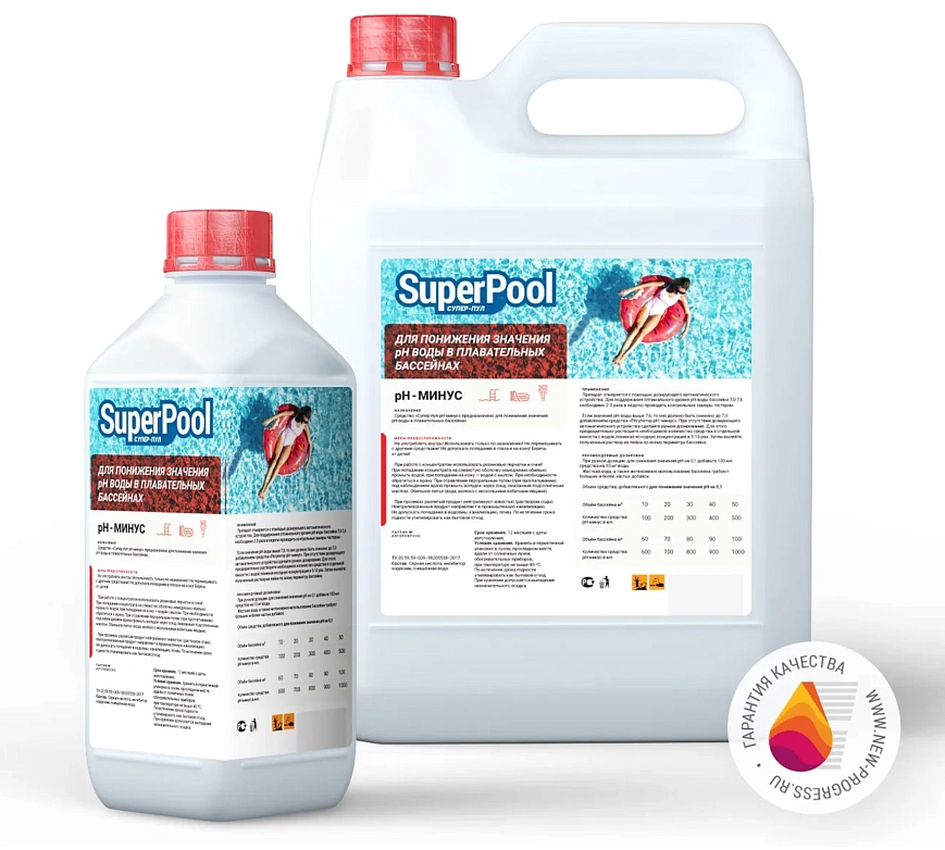 ЖМС SuperPool рН-минус 30л