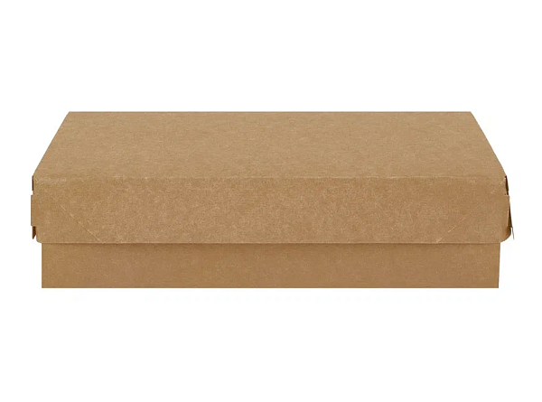 DE Cake 1900 коробка 1900мл - 25шт крафт (12уп*кор) 230х140х60 
