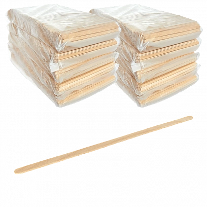 Размешиватель деревянный 180мм - 1000шт (10уп*кор) 