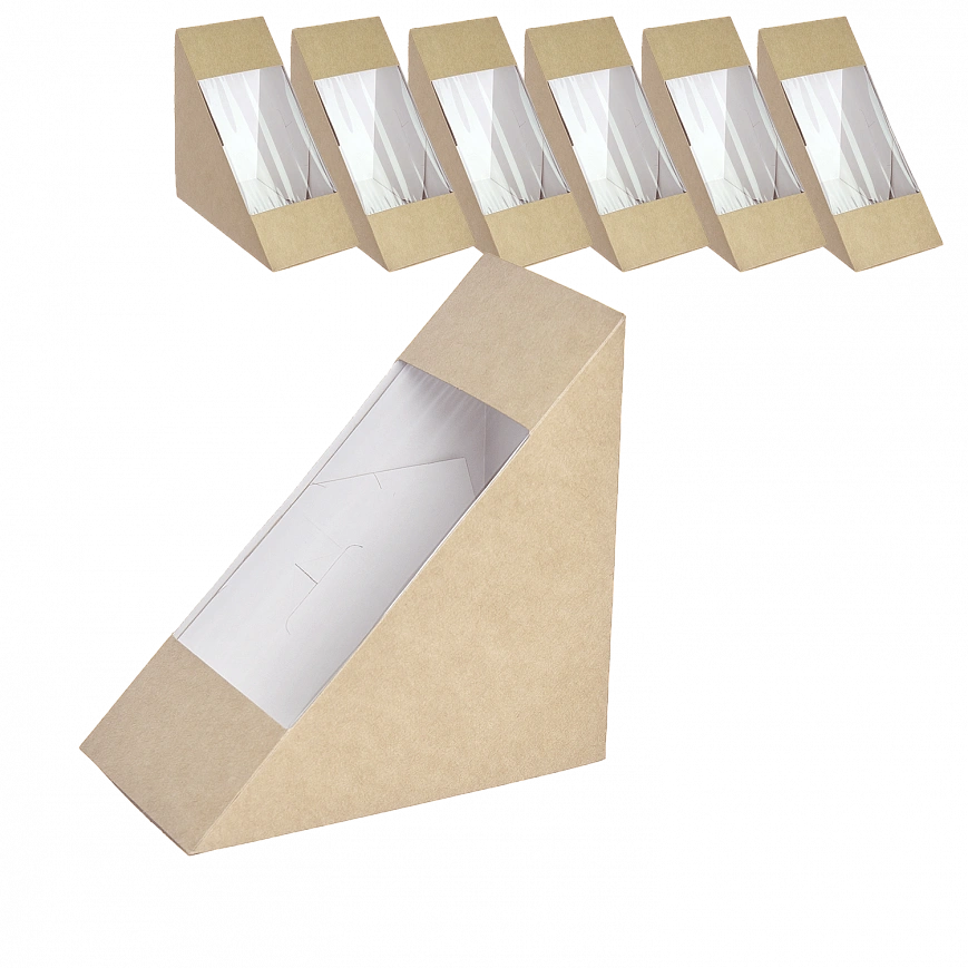 DE Sandwich контейнер 70мм - 50шт для сэндвичей (10шт*кор)