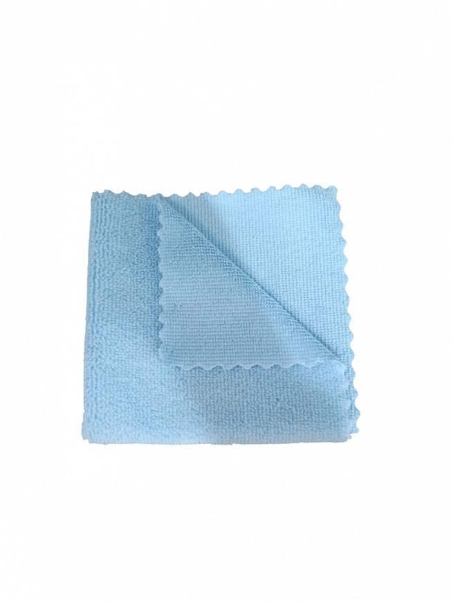 Микрофибра 30х30 - ультразвук Голубая 220гр (150шт*кор)