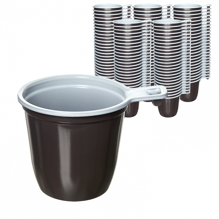 Чашка кофейная 200мл - 50шт Упакс (30уп*кор) PP 