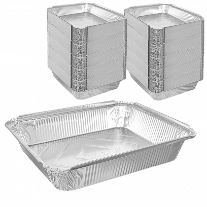 Алюминиевый контейнер 3200мл - 25шт | R31 319х262х50 (8уп*кор) 