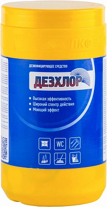 Хлорные таблетки 300шт "Дезхлор" (10уп*кор)