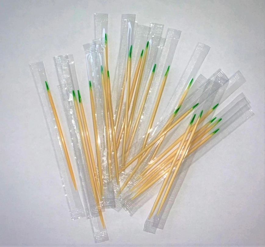 Зубочистки в пленке с ментолом 500шт (50уп*кор)