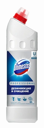 "Domestos" Средство дезинфицирующее Гель 1л (12шт-уп)