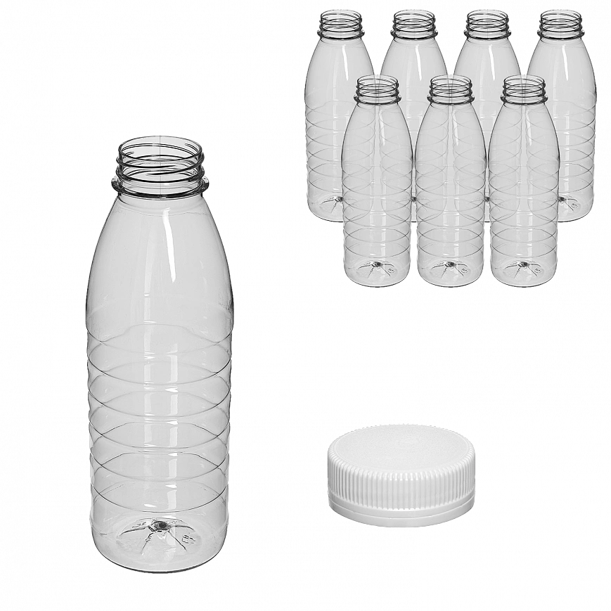 Бутылка + крышка  500мл - [120шт] Сок PET 