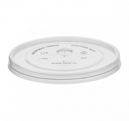 ВЗЛП Bubble крышка плоская 50шт (20уп*кор) PET 