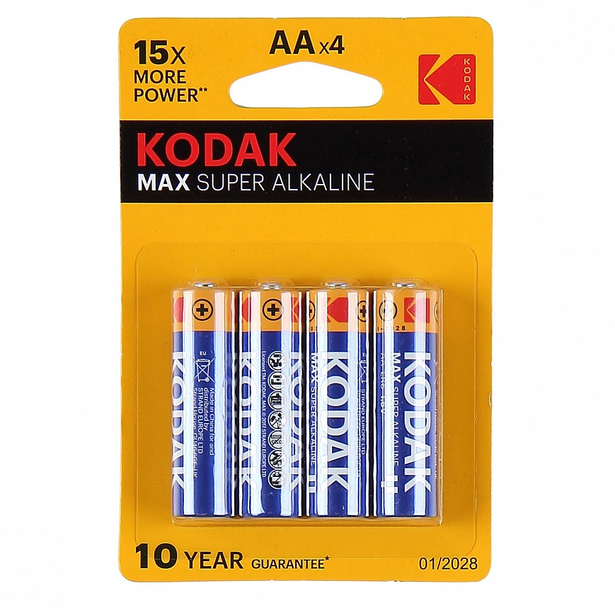 Батарейки АА - 4шт "Kodak" Батарейки АА - 4шт "Kodak"