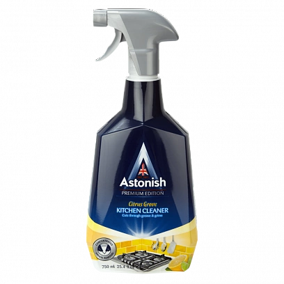 "Astonish" для удаления Жира и Нагара 750мл Цитрусовый /спрей/ (12шт-уп)