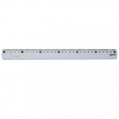 Линейка прозрачная с держателем 30см Maped Geometric 