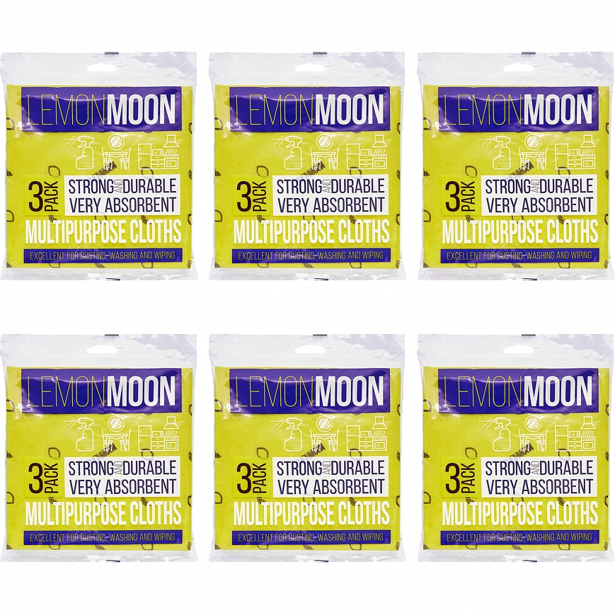 Салфетка вискозная 38*38 - 3шт пл. 110г/м "Lemon Moon" (28уп*кор) Салфетка вискозная 38*38 - 3шт пл. 110г/м "Lemon Moon" (28уп*кор)