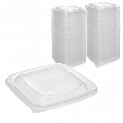 К-1212 Крышка прозрачная - 50шт ПолиЭР (10уп*кор)