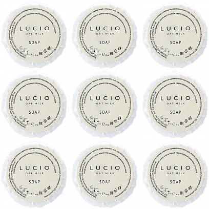 "Lucio" - 20гр мыло твердое в плиссе /500шт/