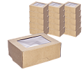 1EA OneBox коробка с окном  350мл - 25шт черный (24уп*кор) 80х100х40